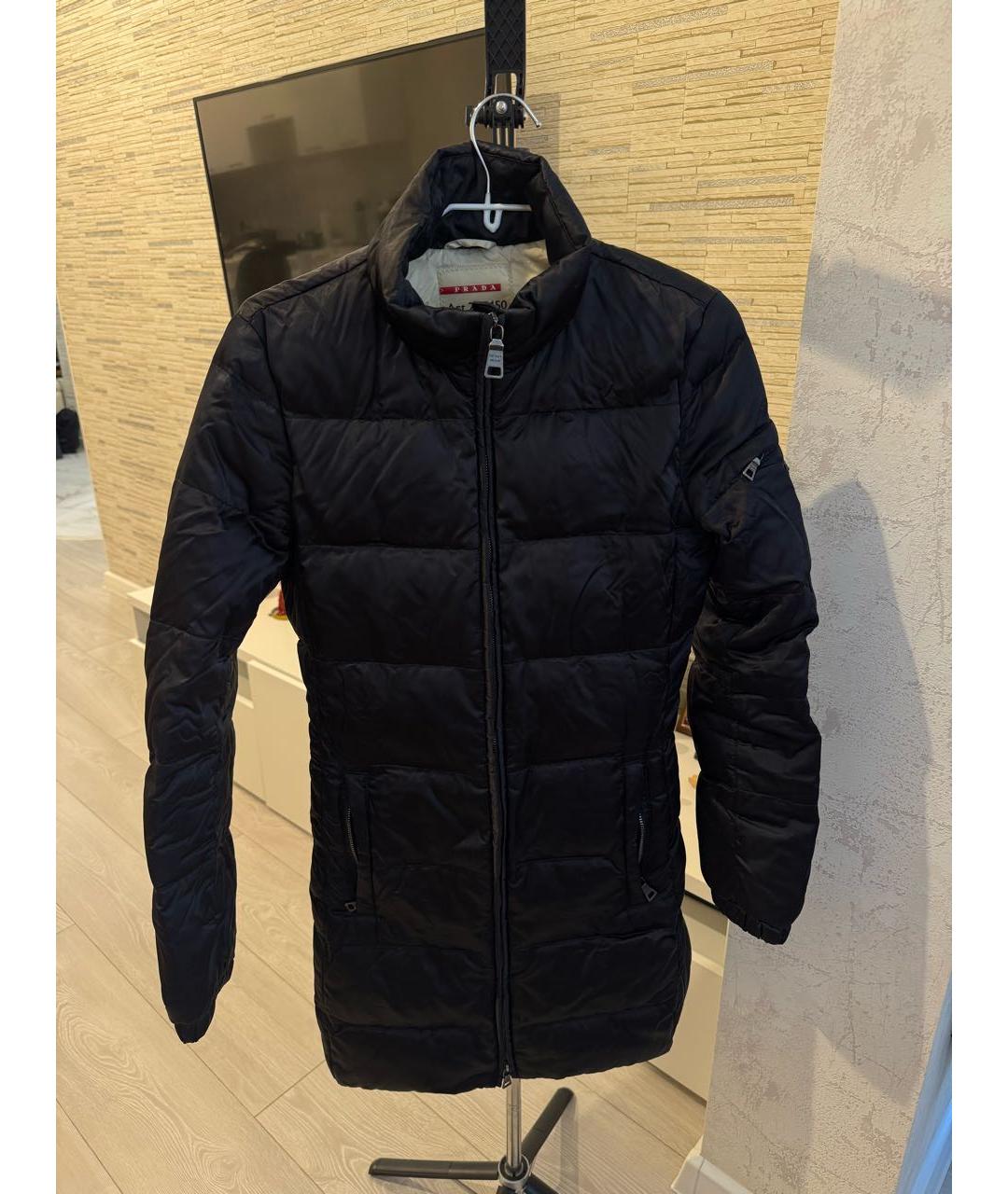 PRADA Черный пуховик, фото 7