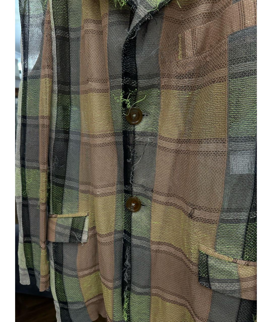 VIVIENNE WESTWOOD Горчичный льняной пиджак, фото 5