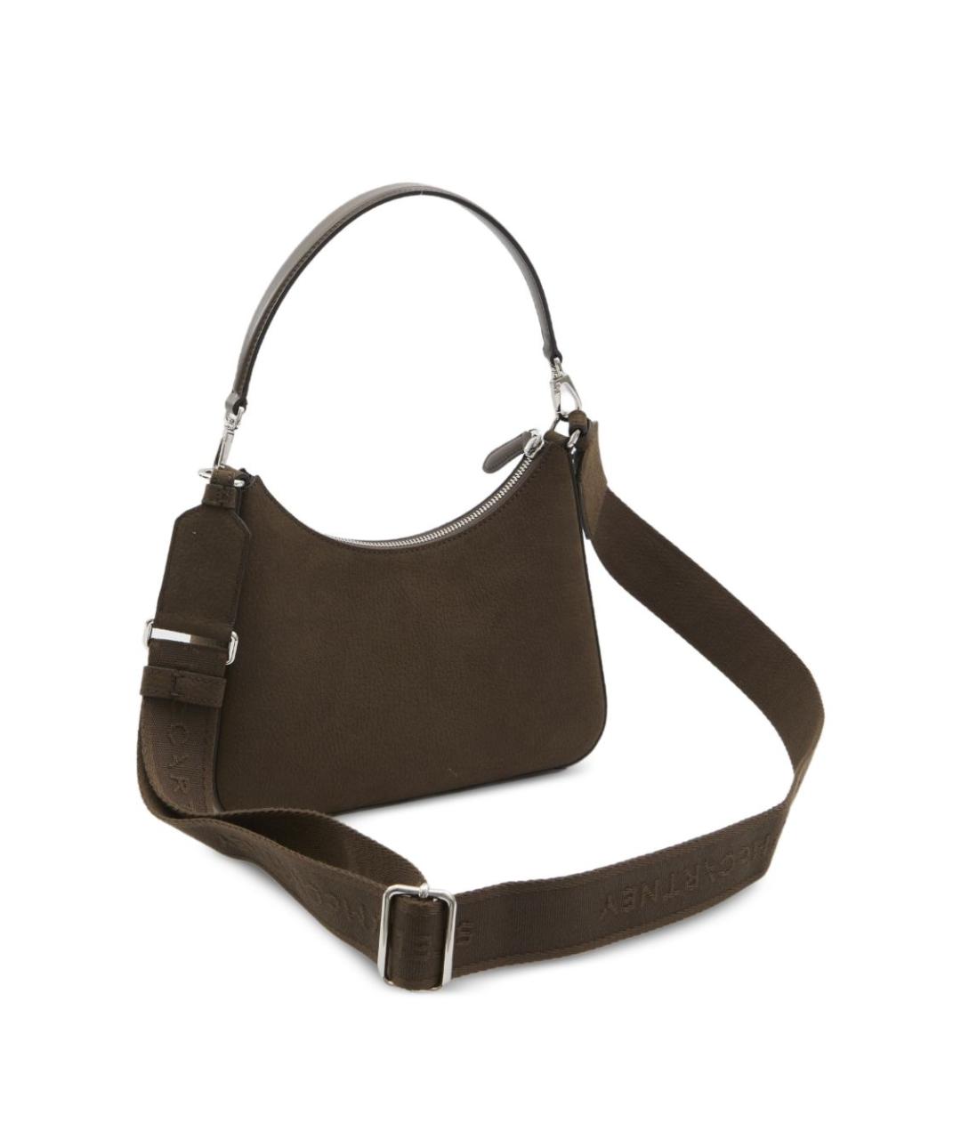 STELLA MCCARTNEY Коричневая сумка через плечо из искусственной кожи, фото 3