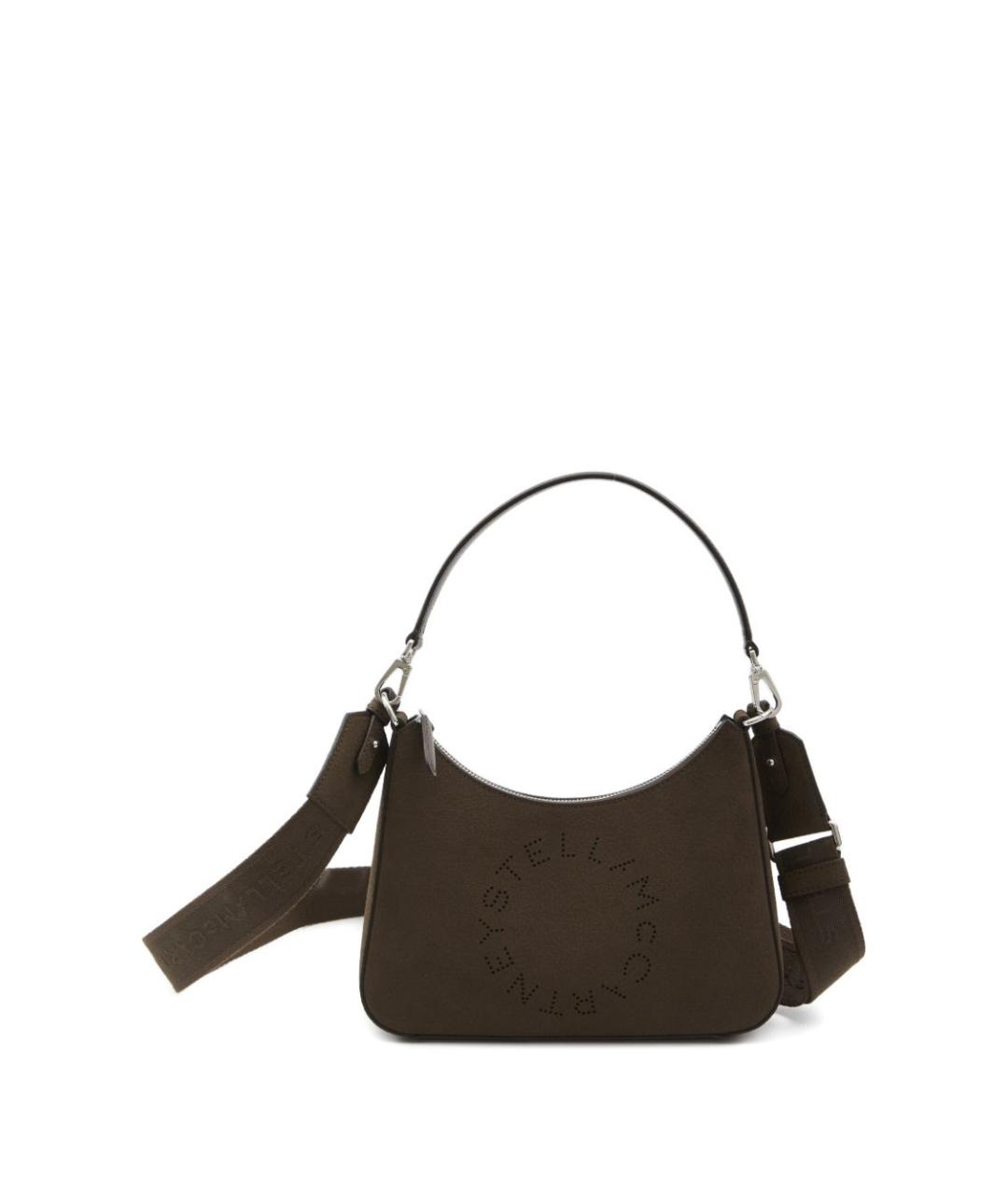 STELLA MCCARTNEY Коричневая сумка через плечо из искусственной кожи, фото 1