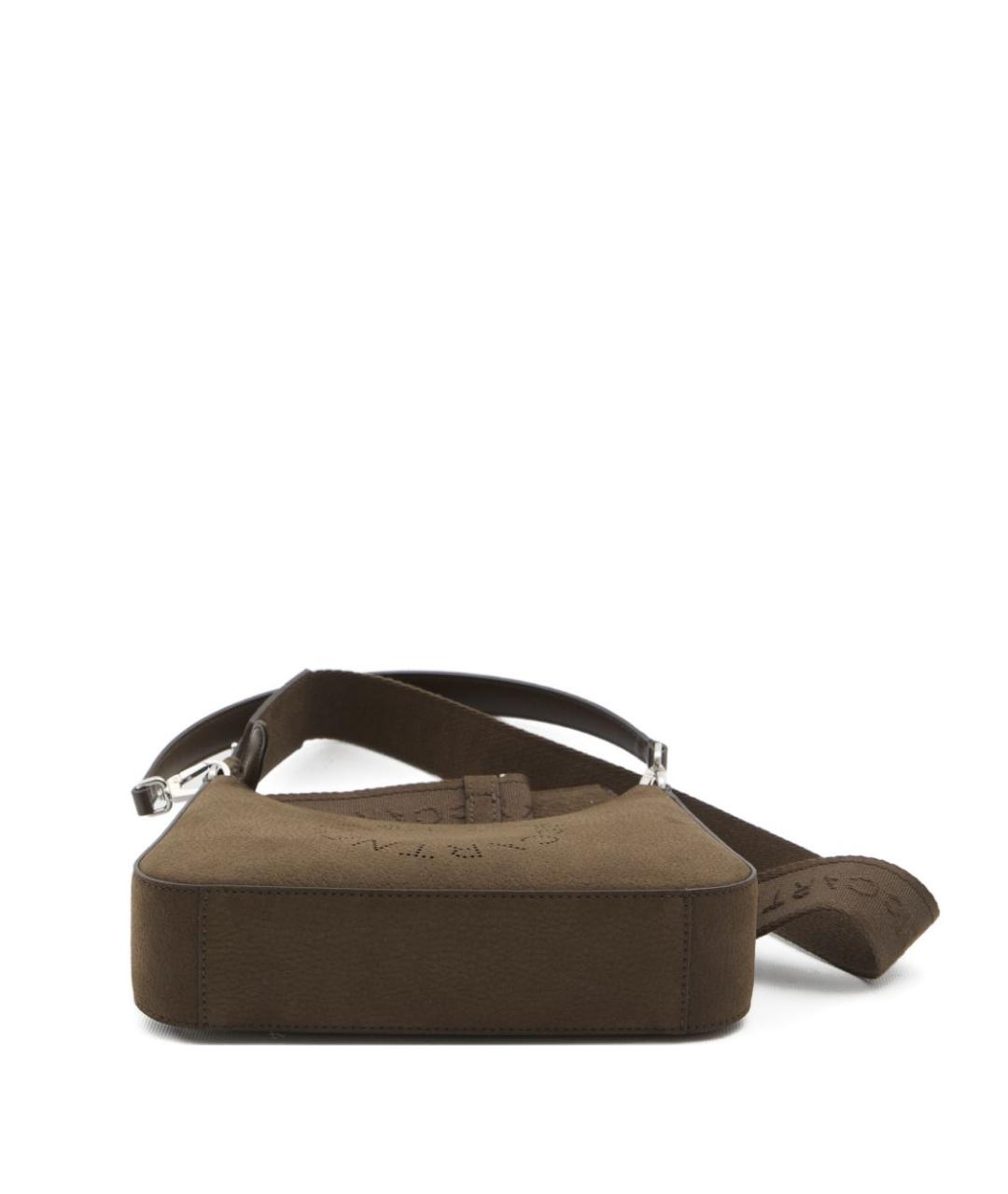 STELLA MCCARTNEY Коричневая сумка через плечо из искусственной кожи, фото 2