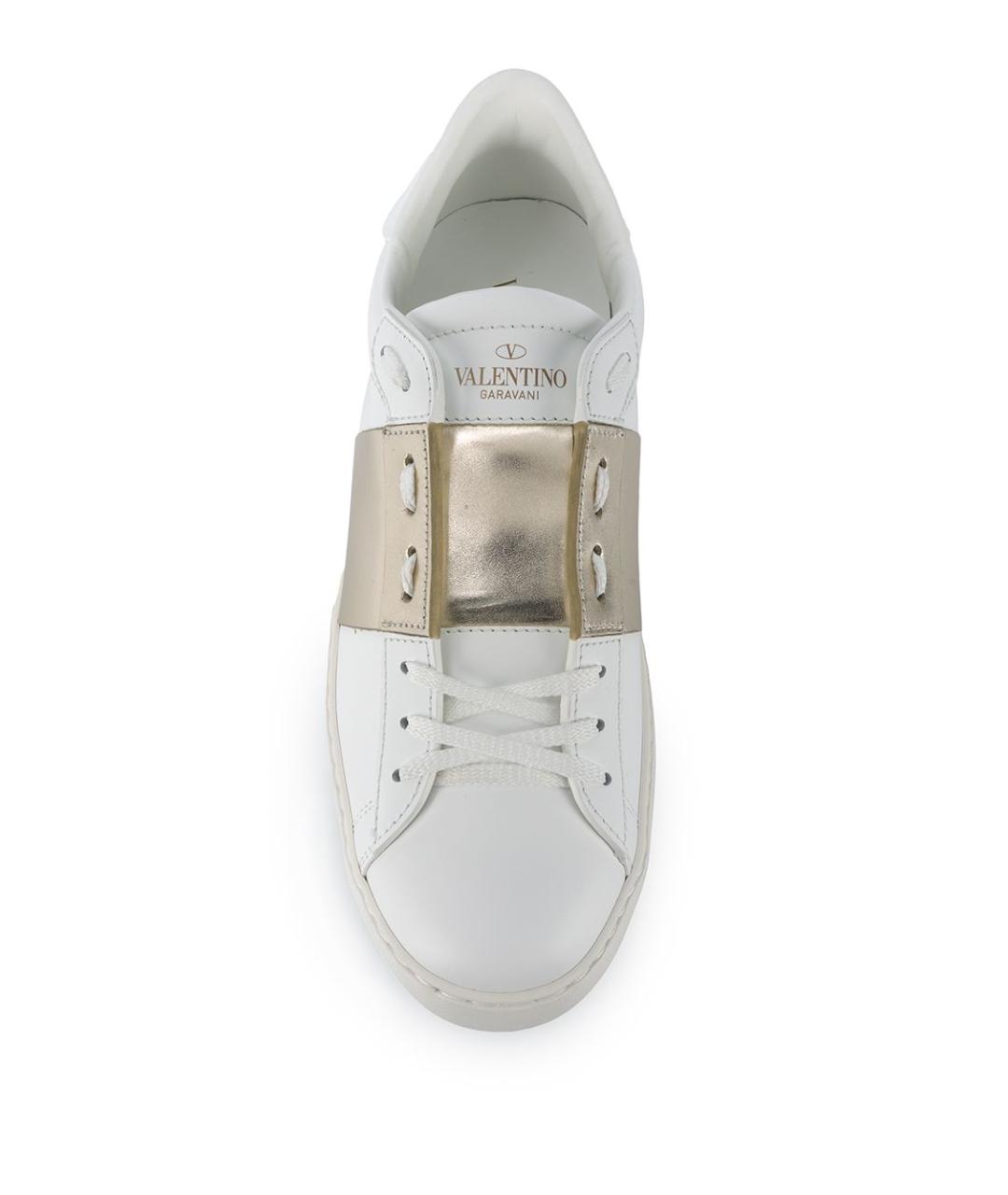 VALENTINO Мульти кожаные кеды, фото 2