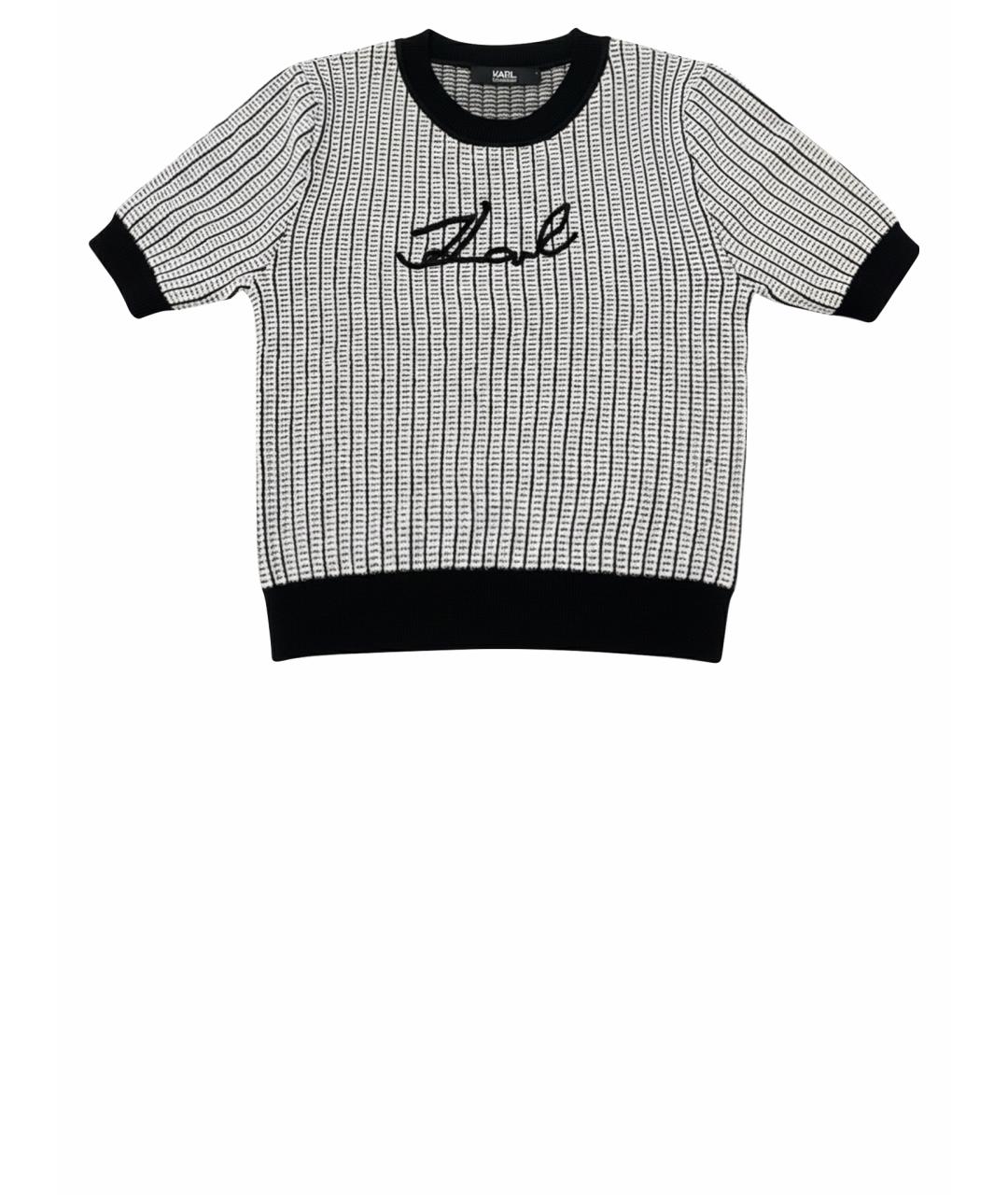 KARL LAGERFELD Белый джемпер / свитер, фото 1