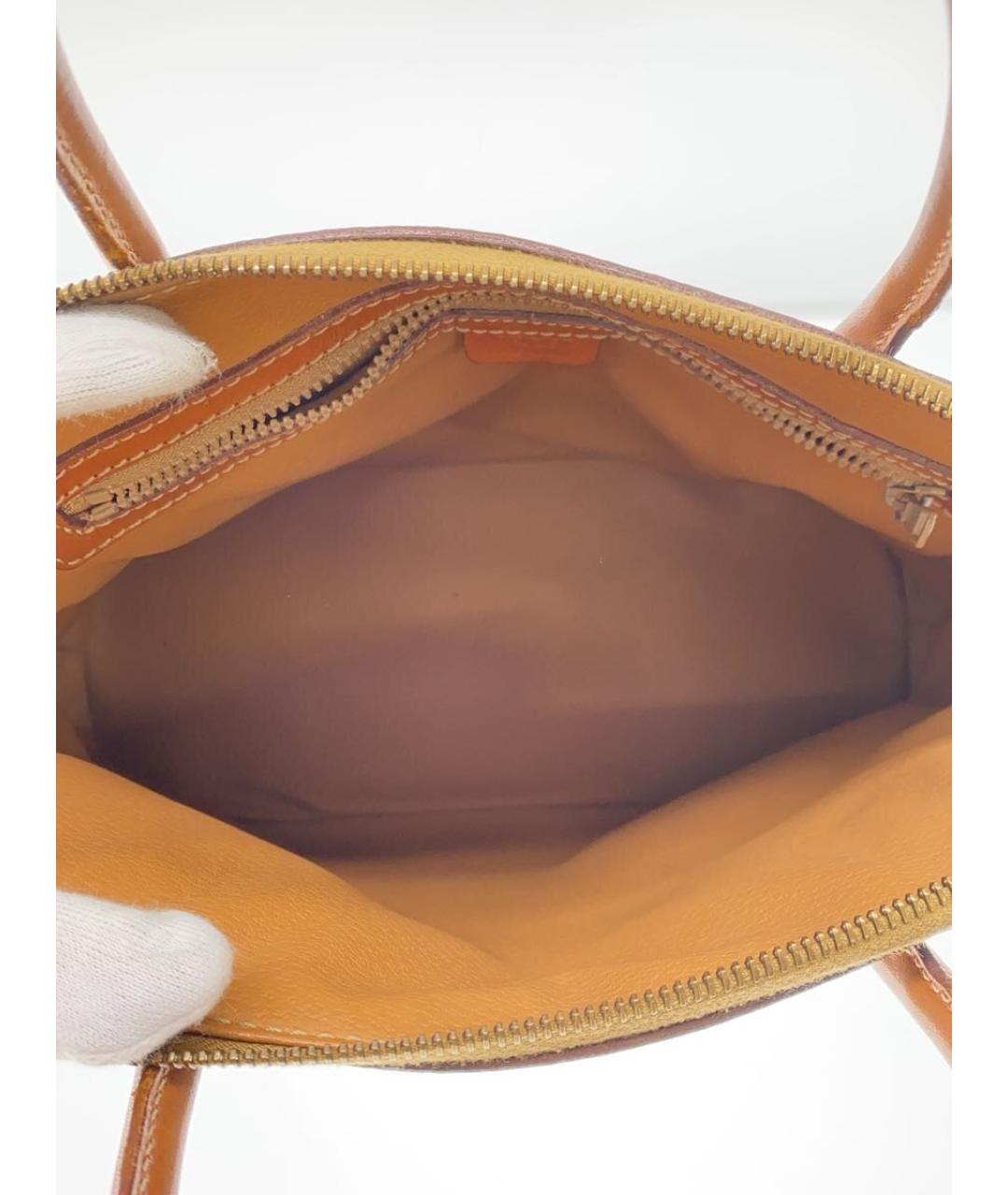 CELINE Коричневая сумка с короткими ручками, фото 7
