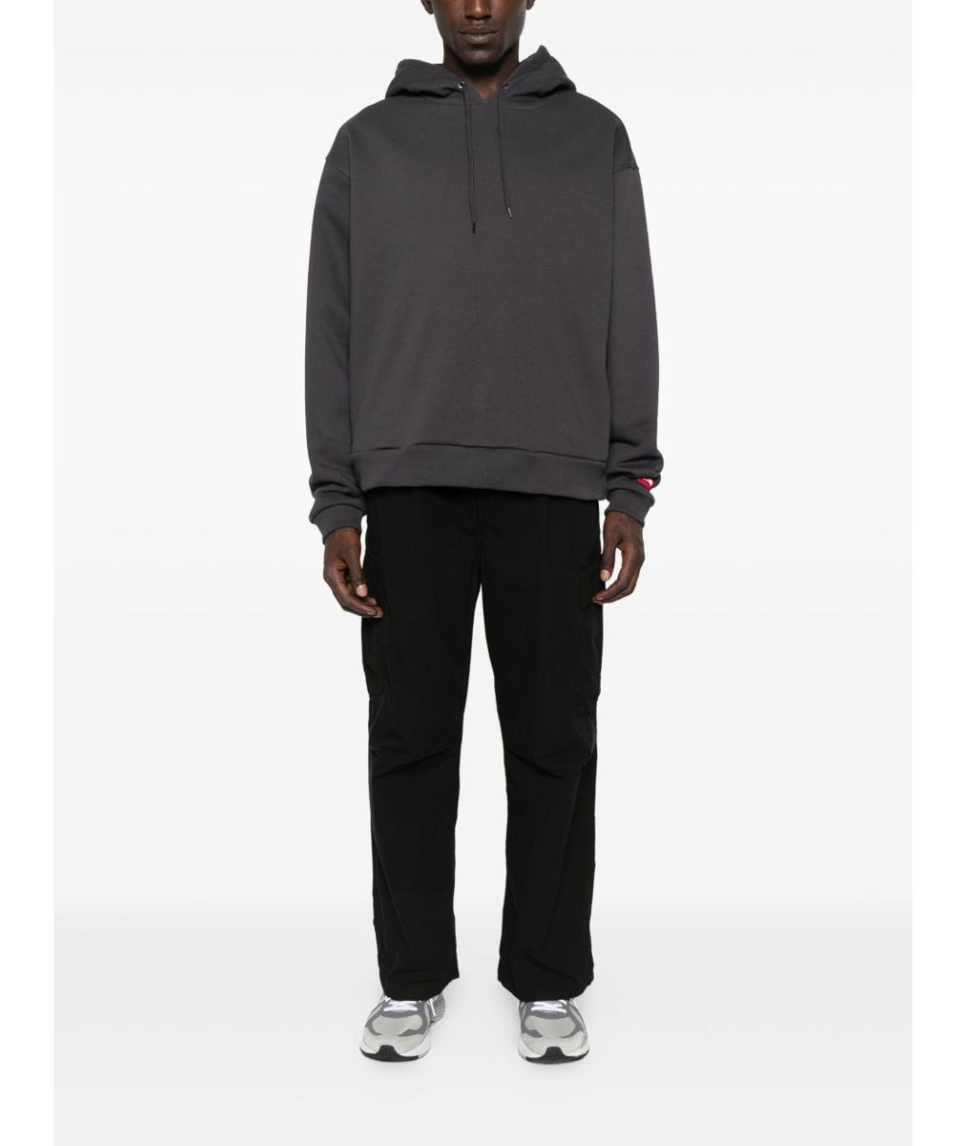 CARHARTT WIP Черные хлопковые повседневные брюки, фото 5