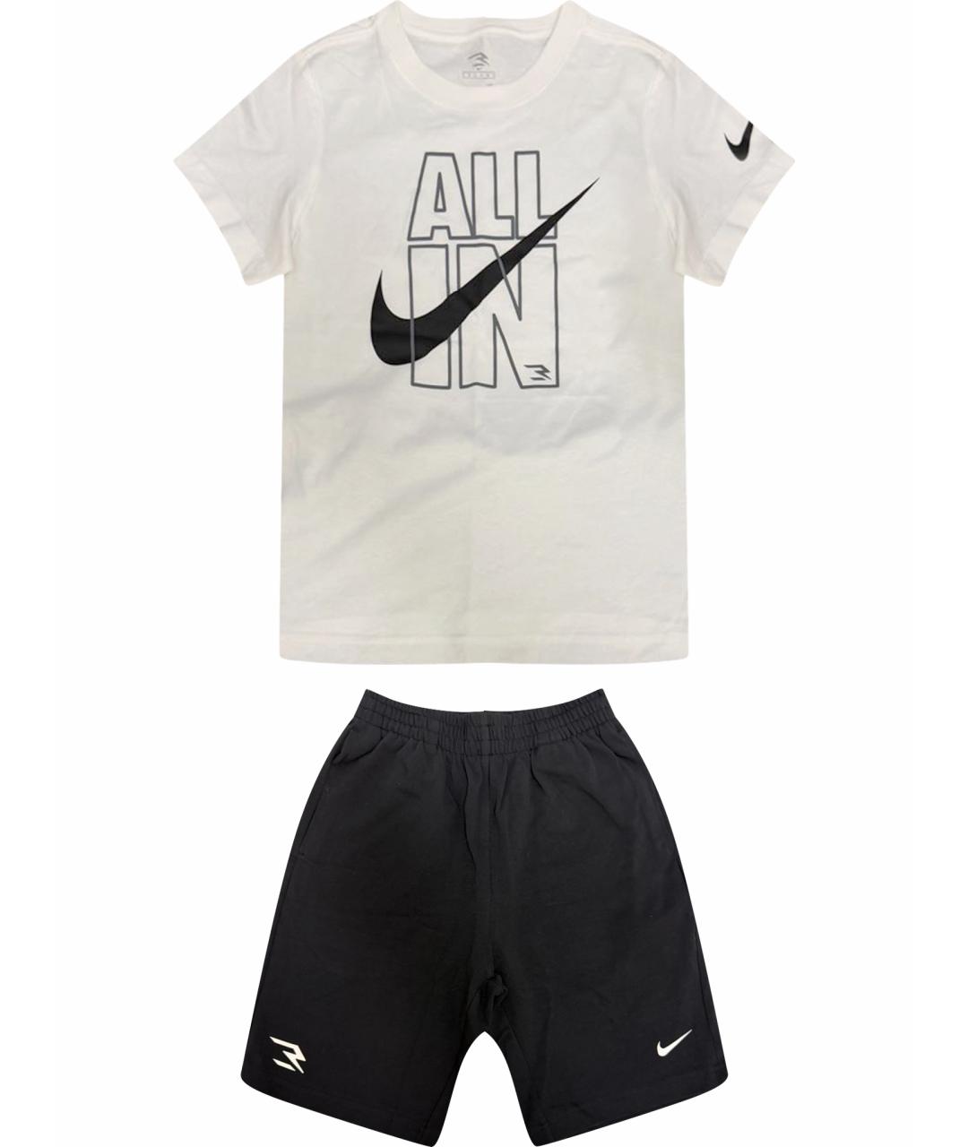 NIKE KIDS Белый хлопковый комплект, фото 1