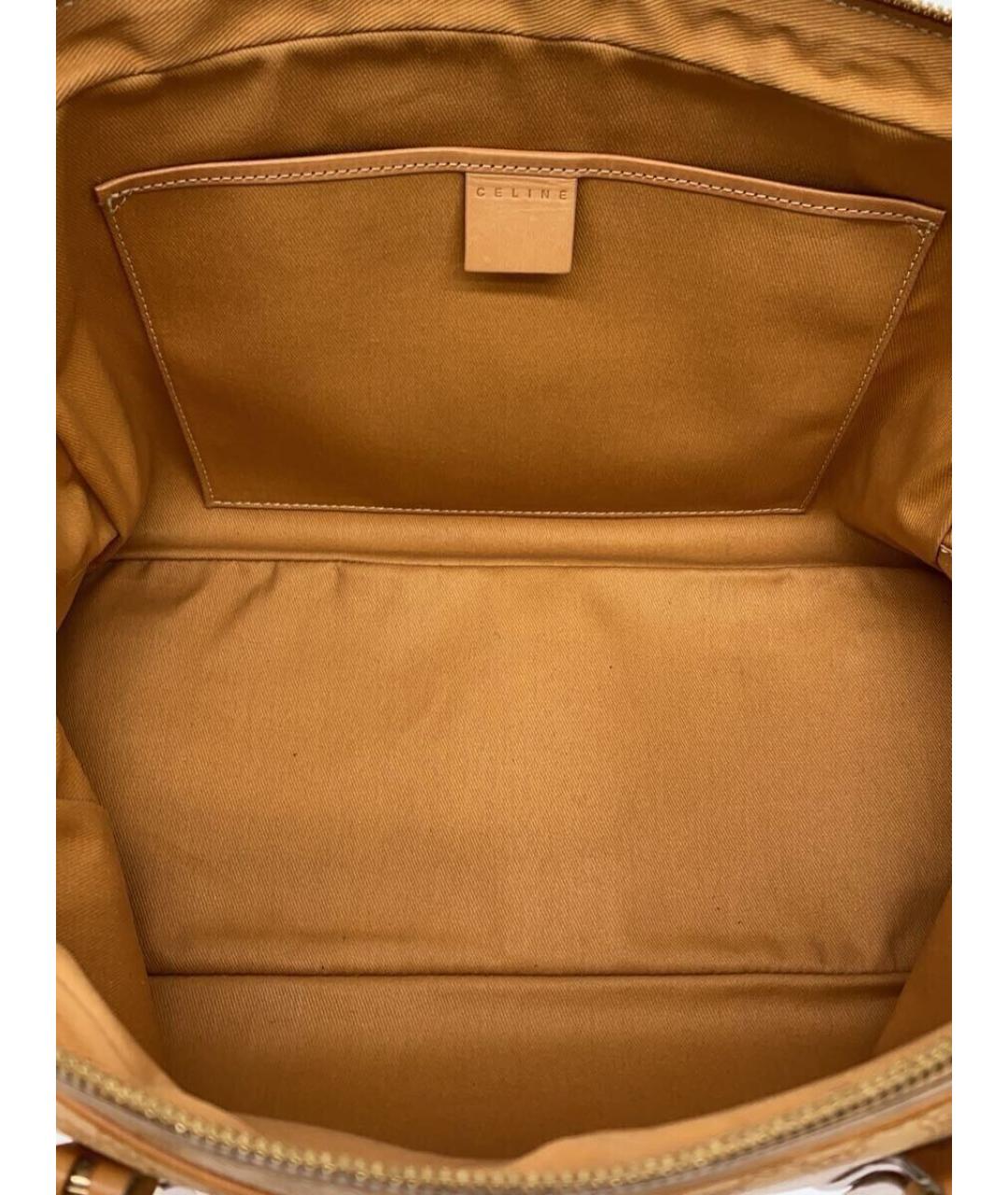 CELINE Бежевая сумка тоут, фото 5