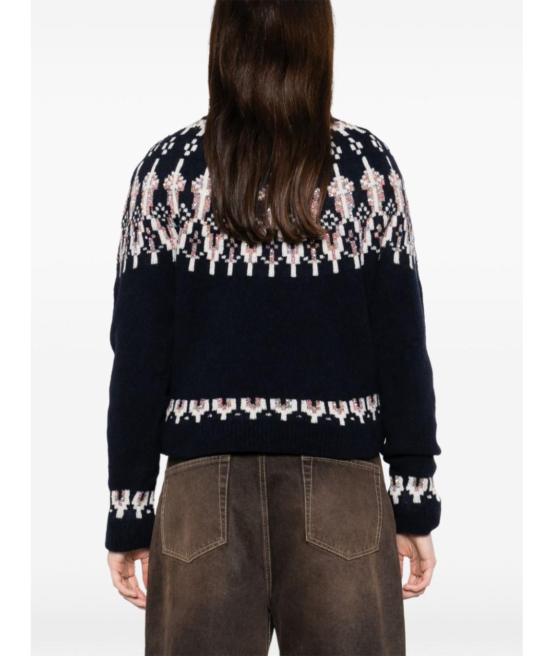 LOEWE Синий полиамидовый джемпер / свитер, фото 5