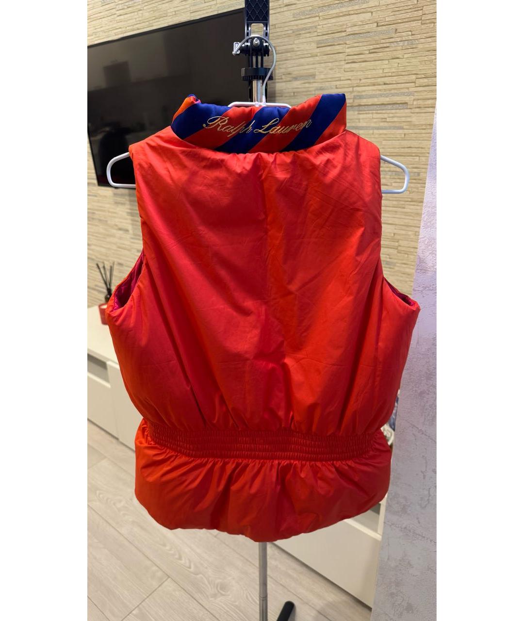 RALPH LAUREN Коралловый жилет, фото 4
