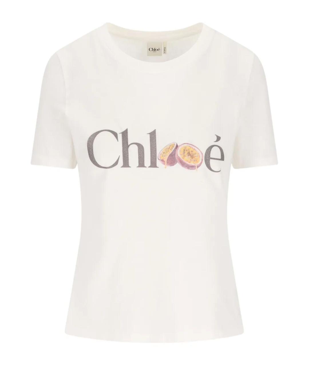 CHLOE Хлопковая футболка, фото 1