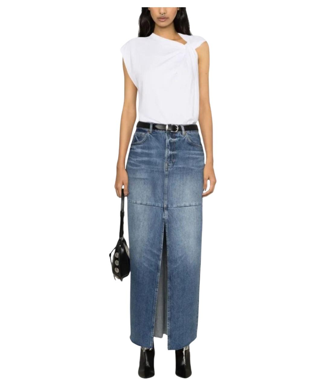 ISABEL MARANT Белая хлопковая футболка, фото 2