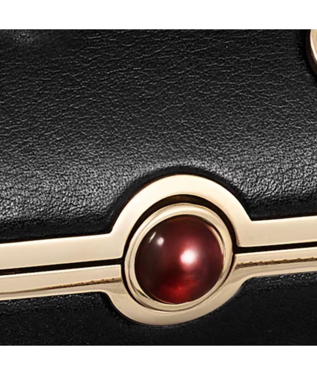 CARTIER Черная сумка с короткими ручками, фото 3