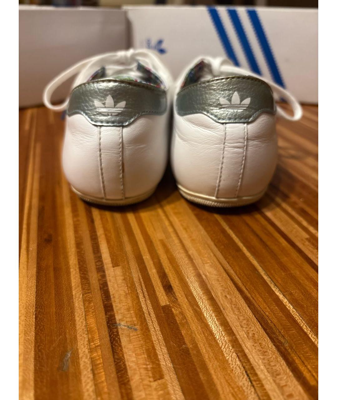 ADIDAS BY STELLA MCCARTNEY Белые кожаные кроссовки, фото 4