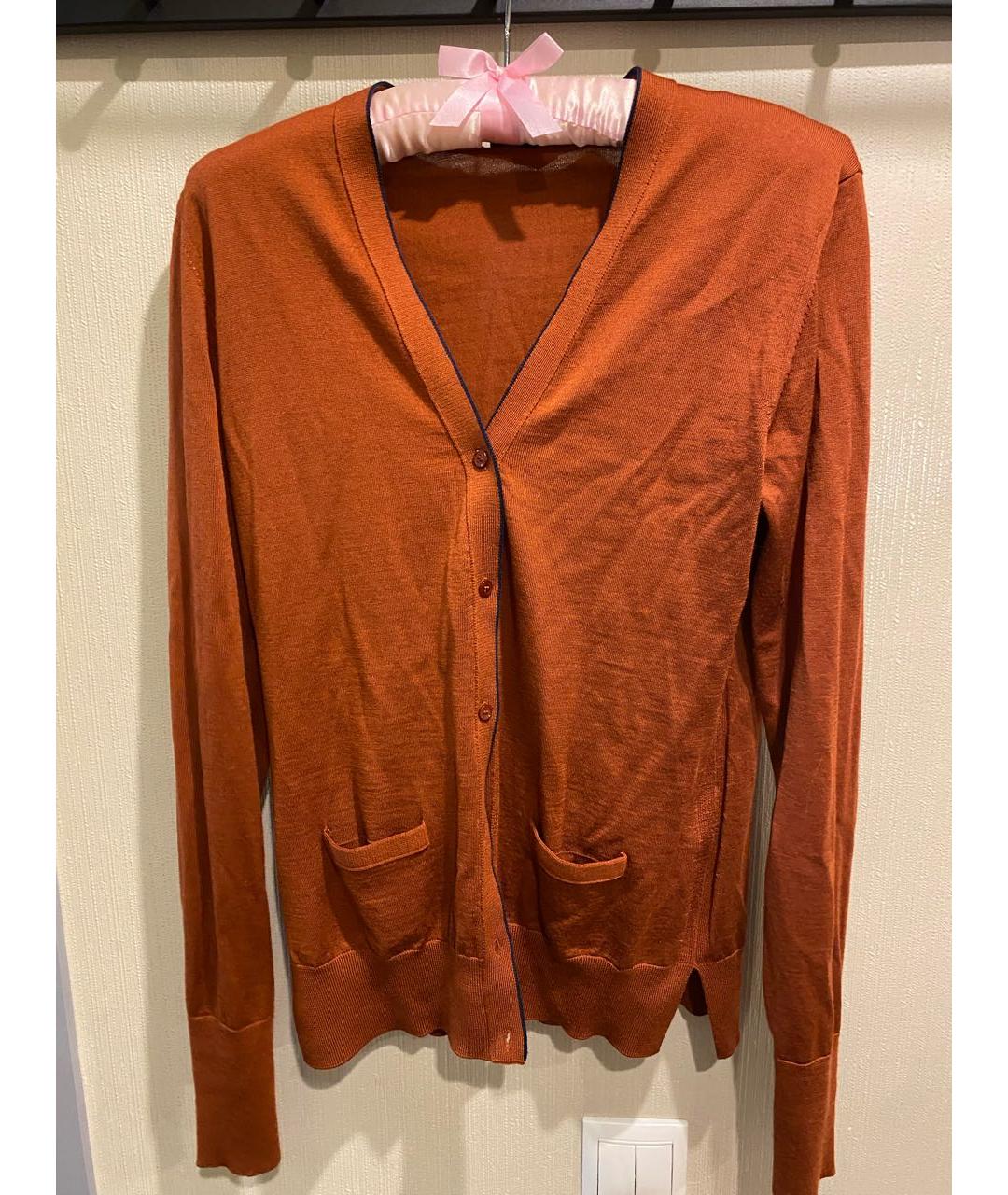 LORO PIANA Коричневый шерстяной кардиган, фото 3