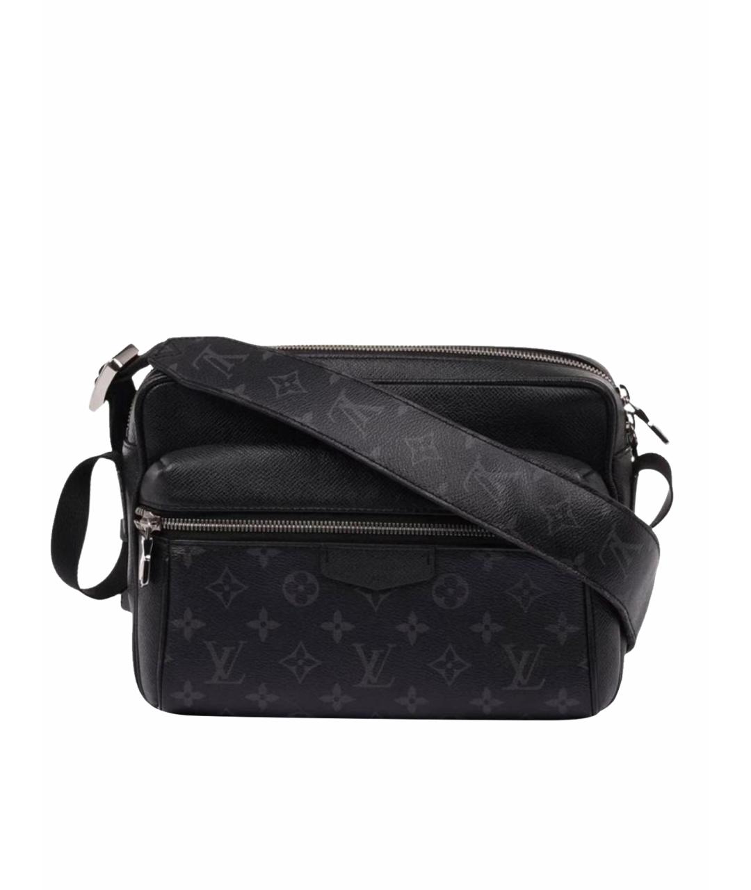 LOUIS VUITTON Черная сумка на плечо, фото 1