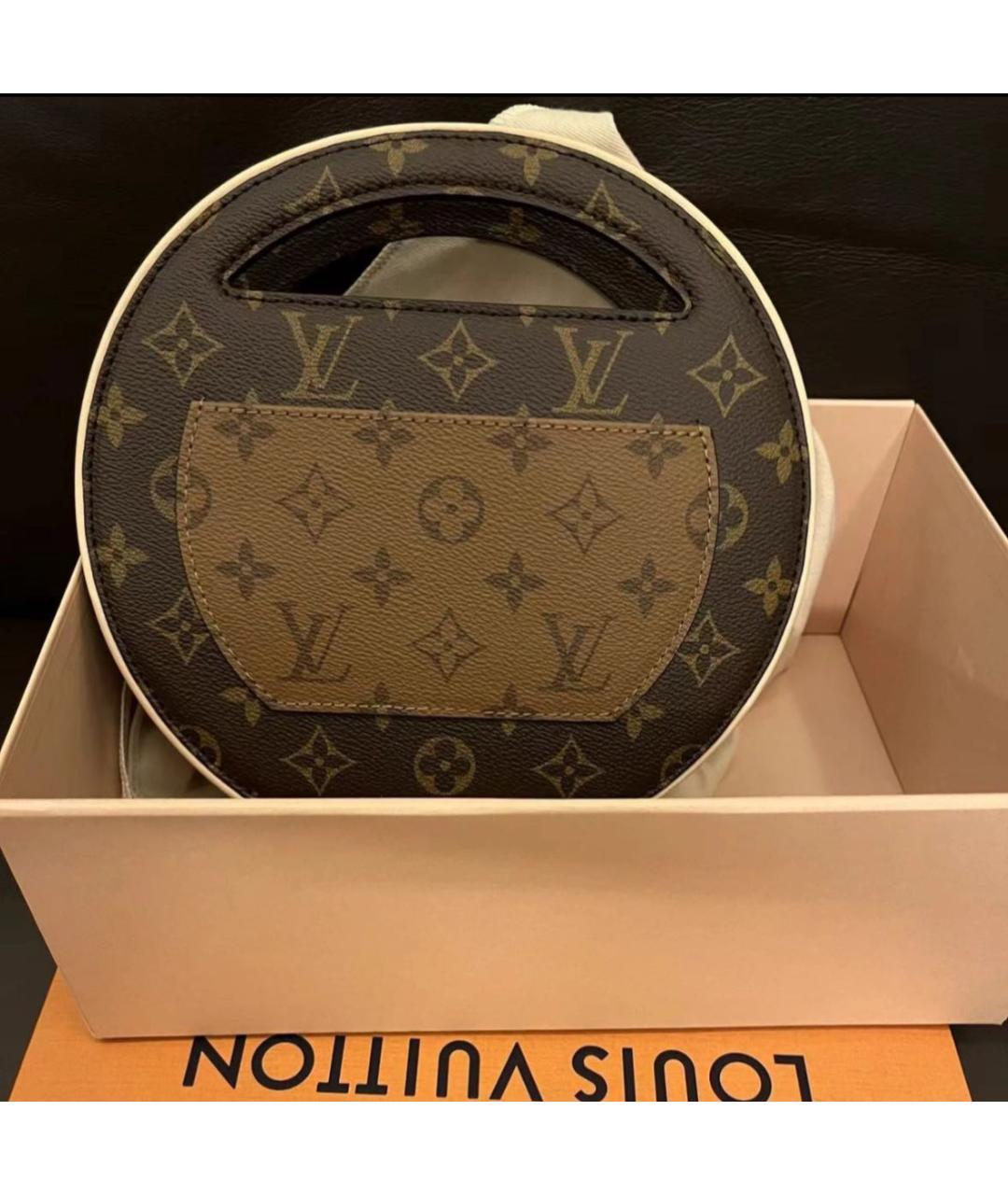 LOUIS VUITTON Коричневая сумка через плечо, фото 3