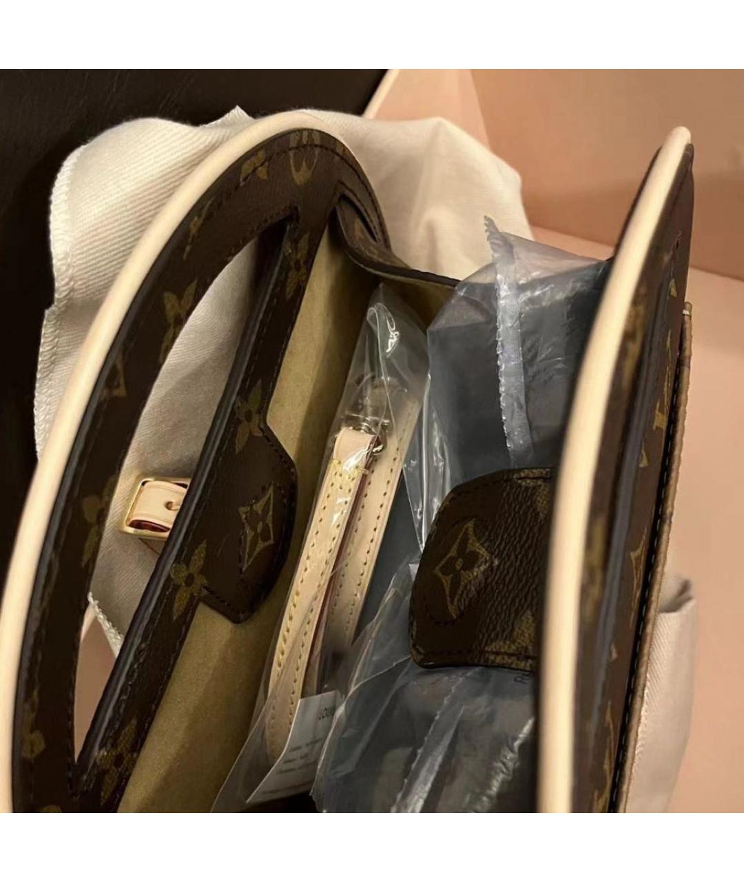 LOUIS VUITTON Коричневая сумка через плечо, фото 4