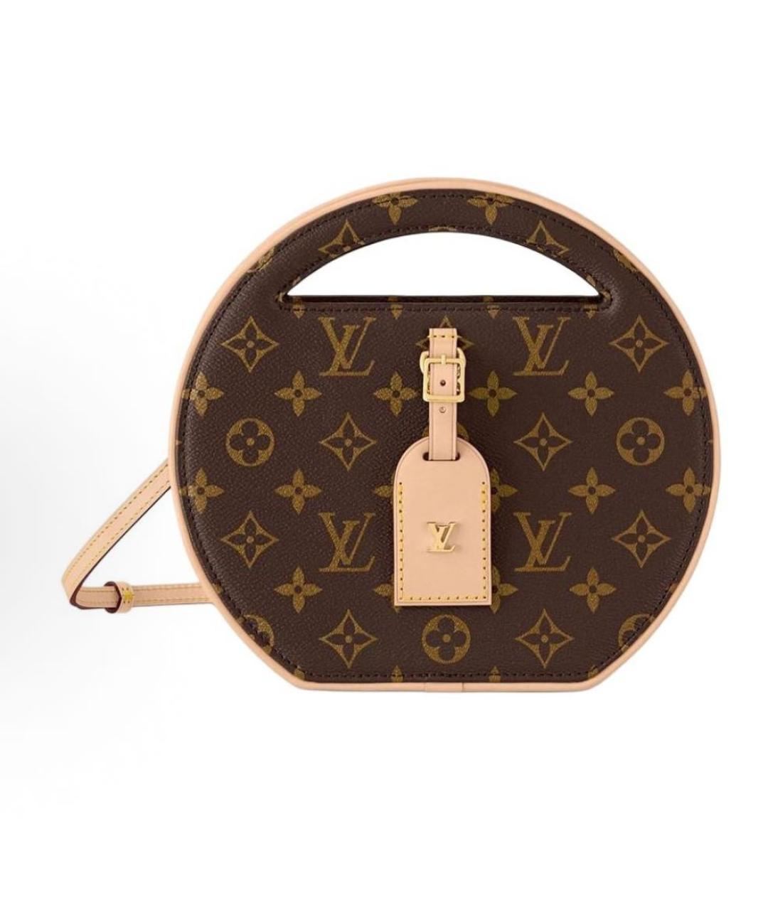 LOUIS VUITTON Коричневая сумка через плечо, фото 5