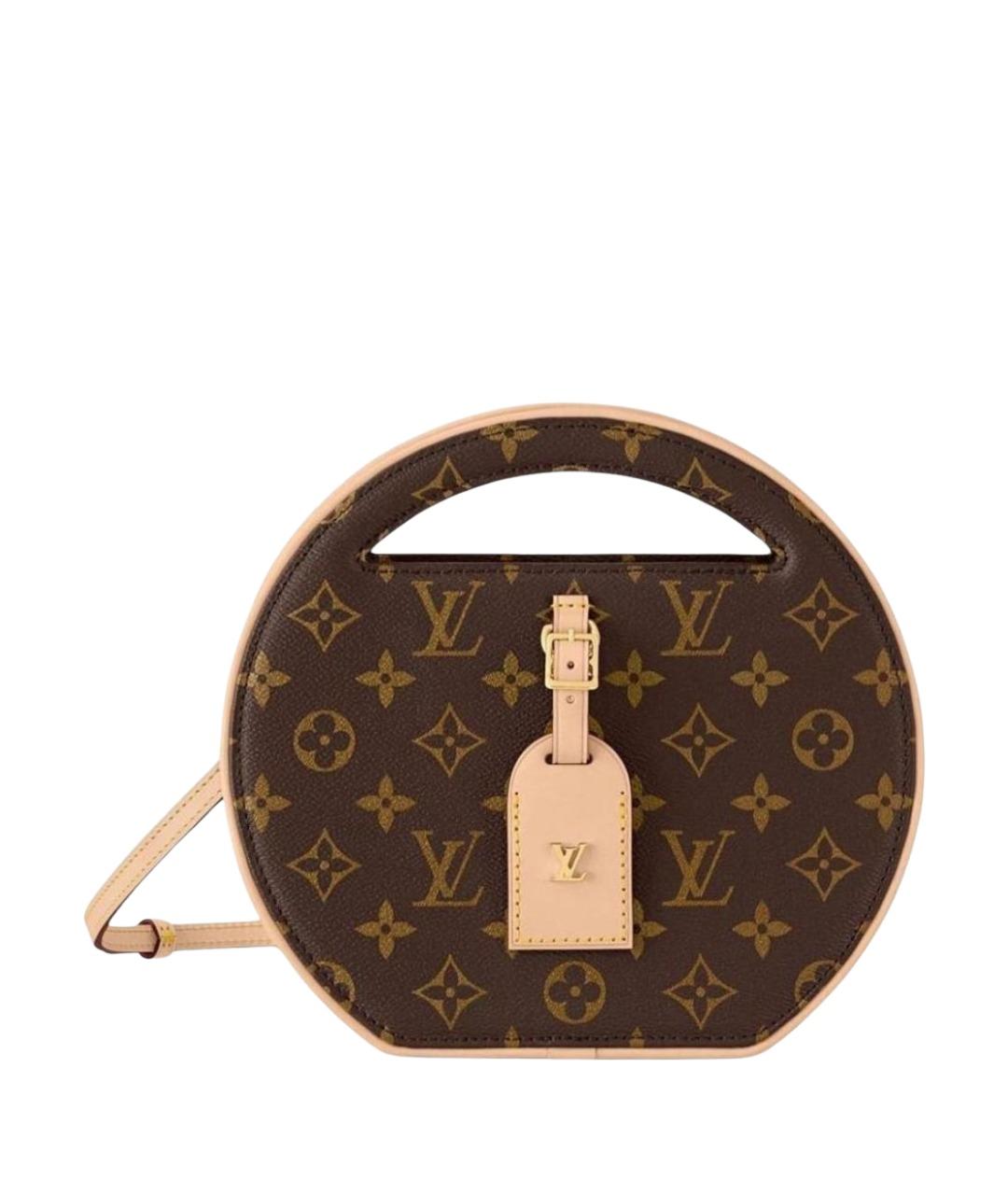 LOUIS VUITTON Коричневая сумка через плечо, фото 1