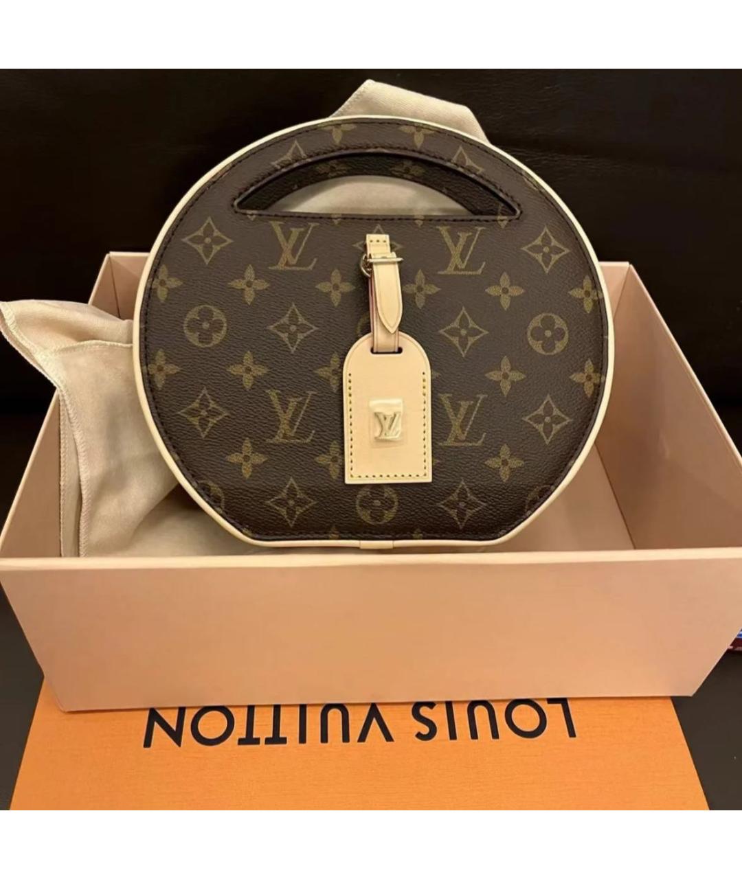 LOUIS VUITTON Коричневая сумка через плечо, фото 2
