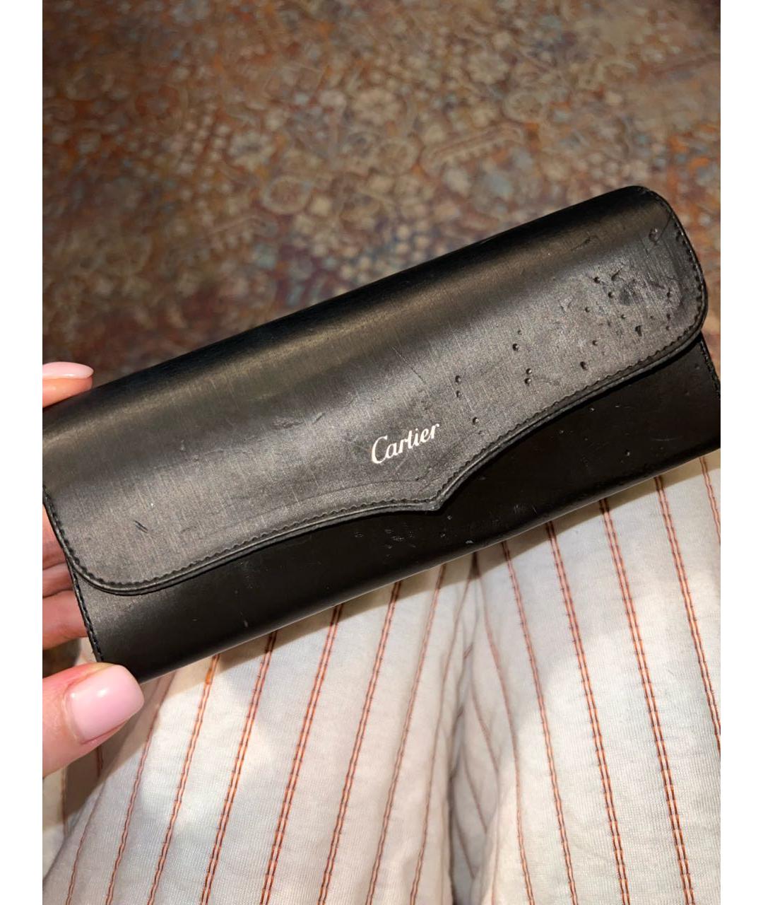 CARTIER Золотые металлические солнцезащитные очки, фото 4