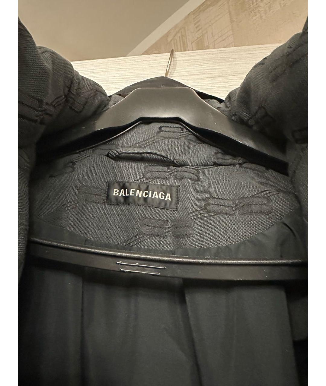 BALENCIAGA Серый пуховик, фото 3