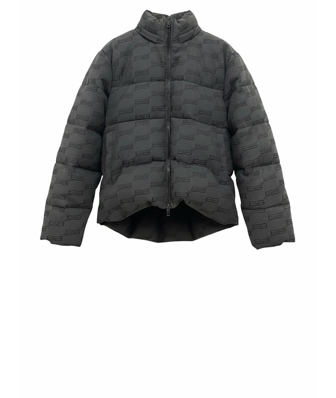 BALENCIAGA Серый пуховик, фото 1