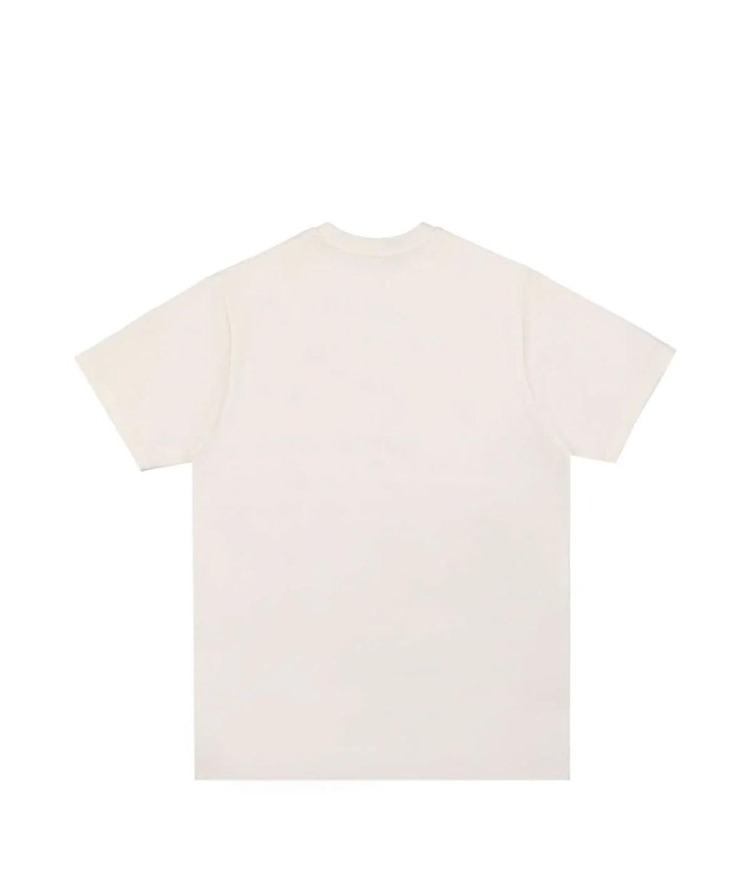 424 Белая хлопковая футболка, фото 2