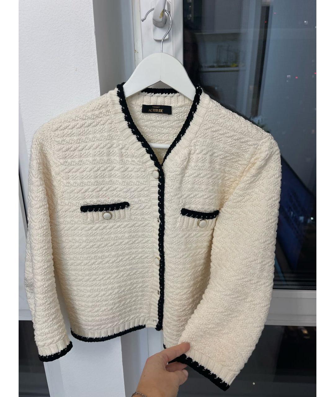 TWIN-SET Белый костюм с юбками, фото 5