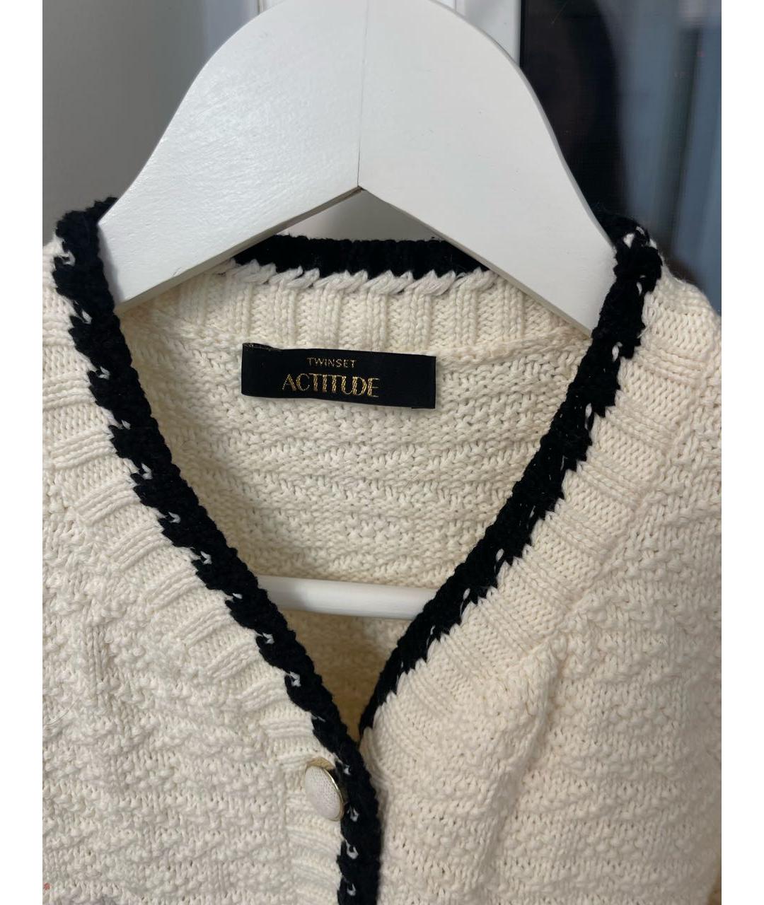 TWIN-SET Белый костюм с юбками, фото 4