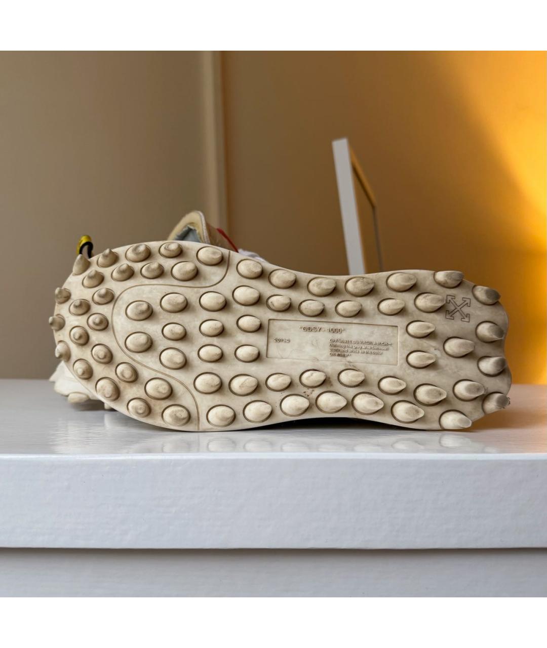 OFF-WHITE Мульти текстильные кроссовки, фото 8