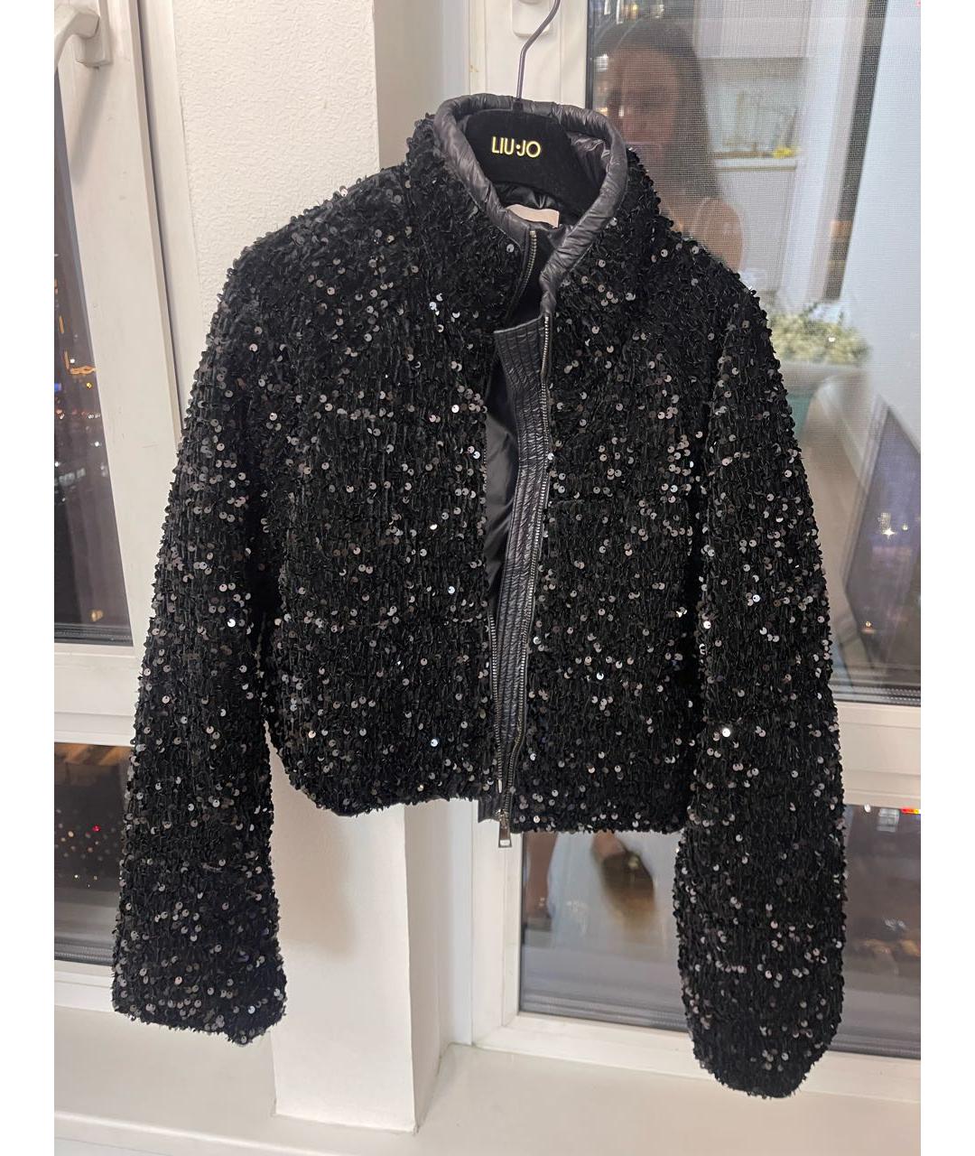 LIU JO Черная куртка, фото 5