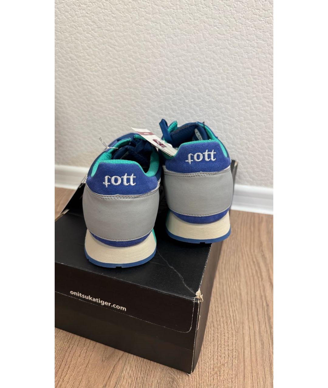 ONITSUKA TIGER Мульти кожаные низкие кроссовки / кеды, фото 4