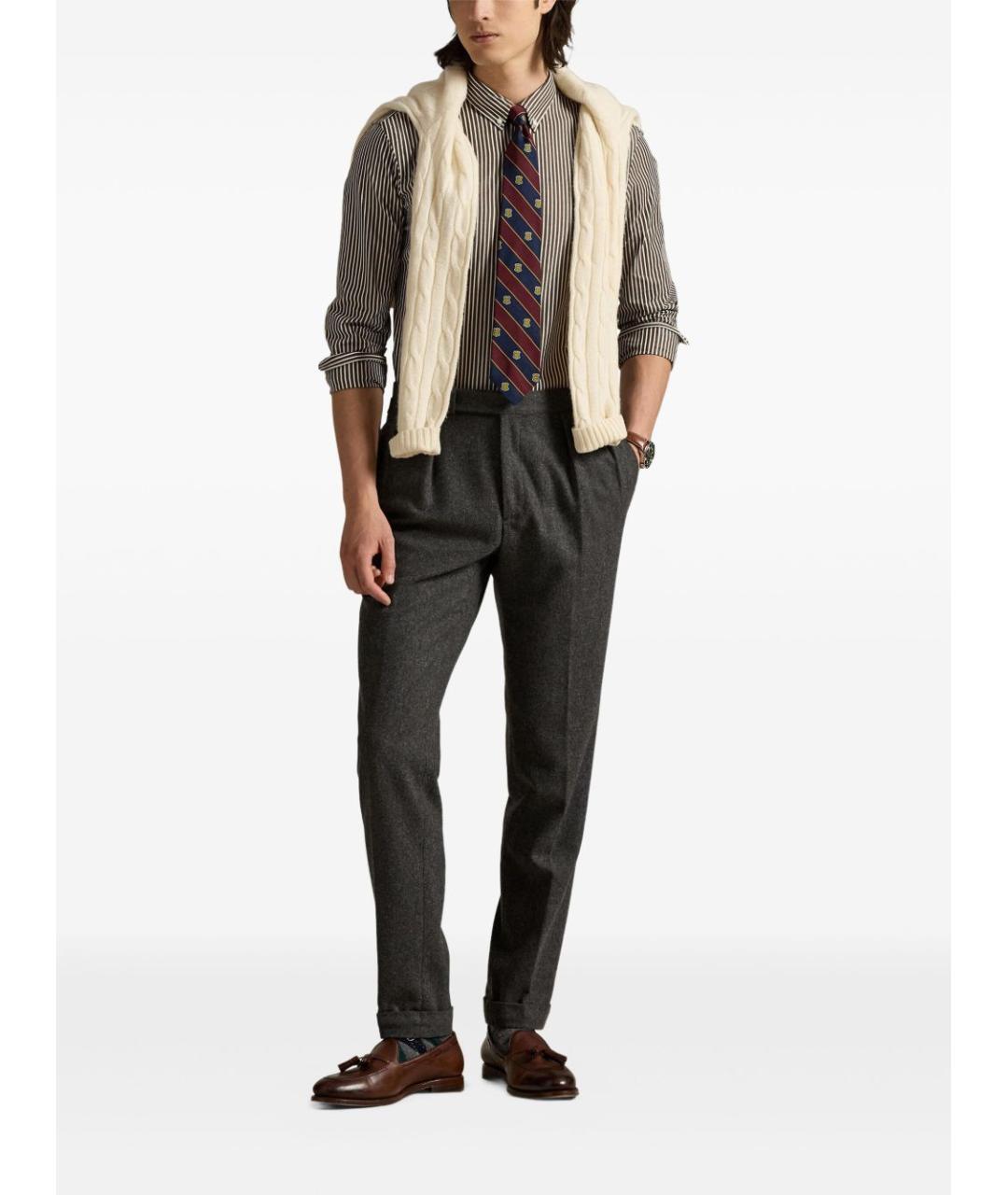 POLO RALPH LAUREN Мульти хлопковая кэжуал рубашка, фото 4