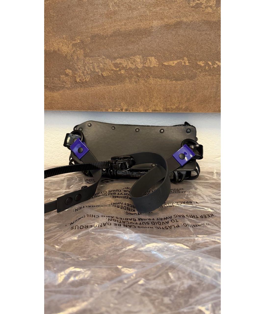 INNERRAUM Фиолетовая сумка на плечо из искусственной кожи, фото 3