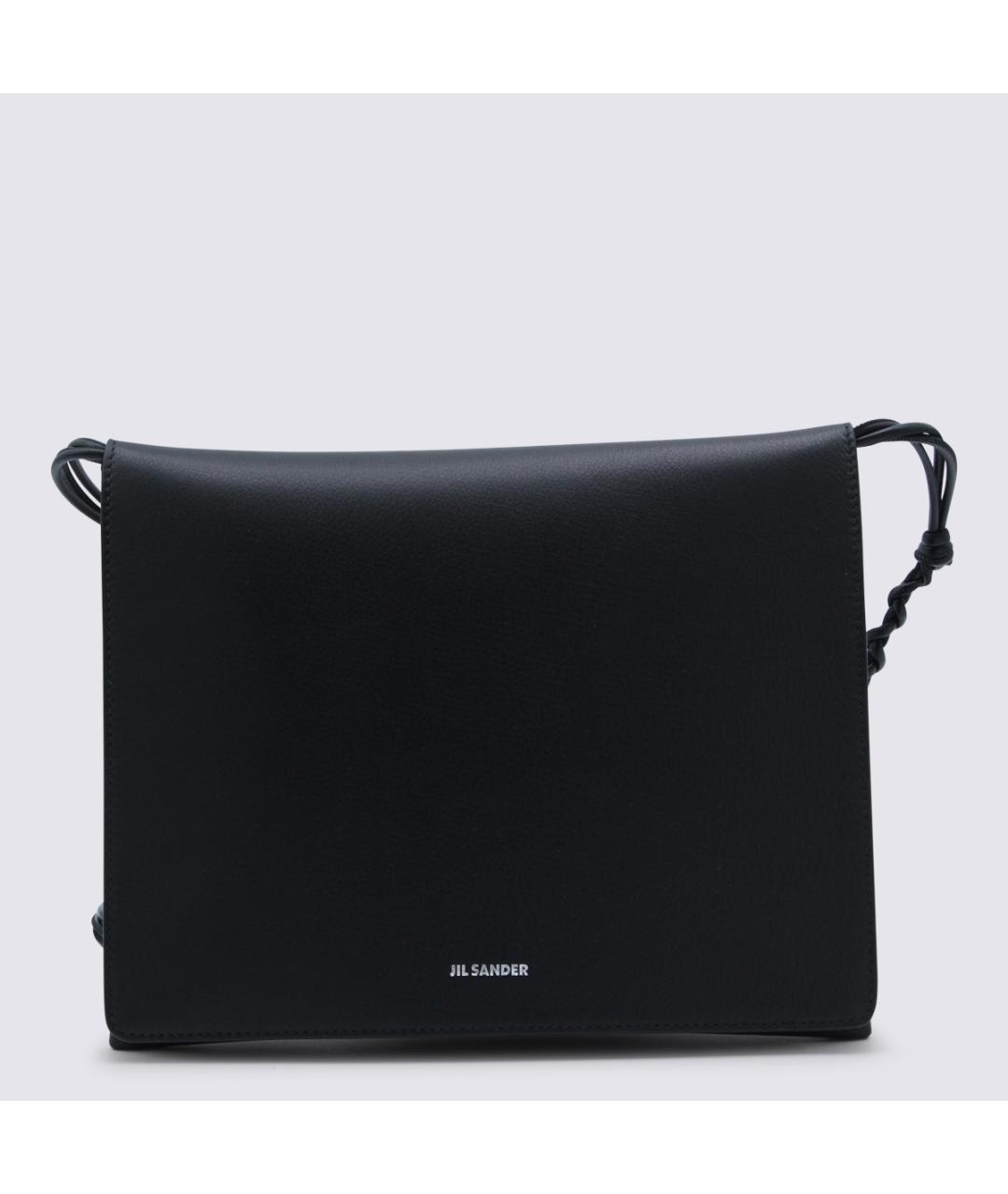 JIL SANDER Черная сумка на плечо, фото 5