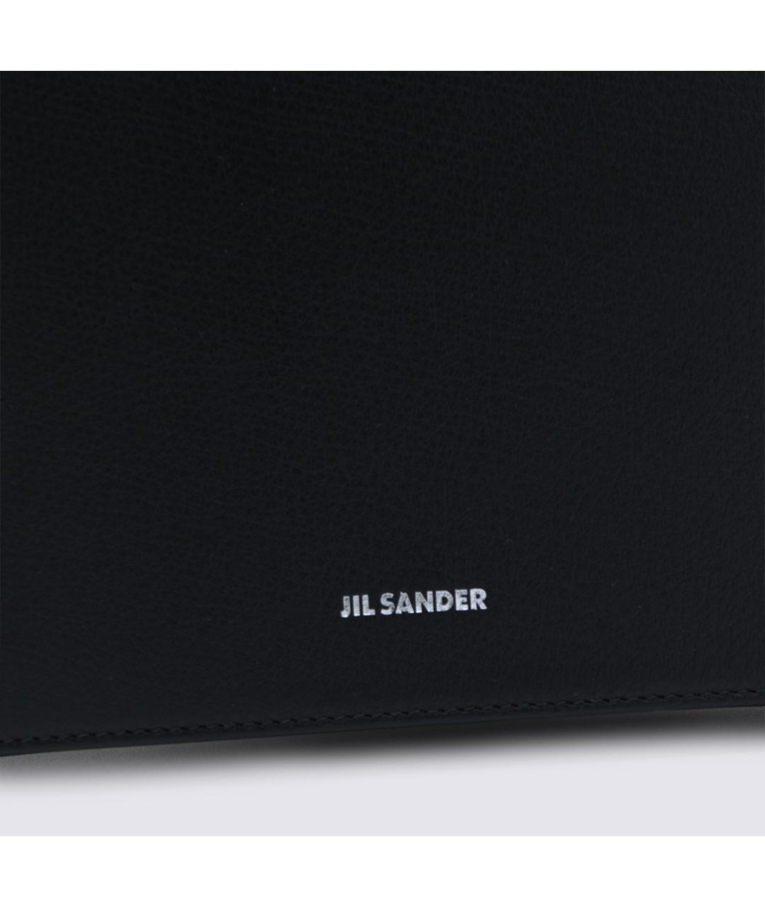 JIL SANDER Черная сумка на плечо, фото 4
