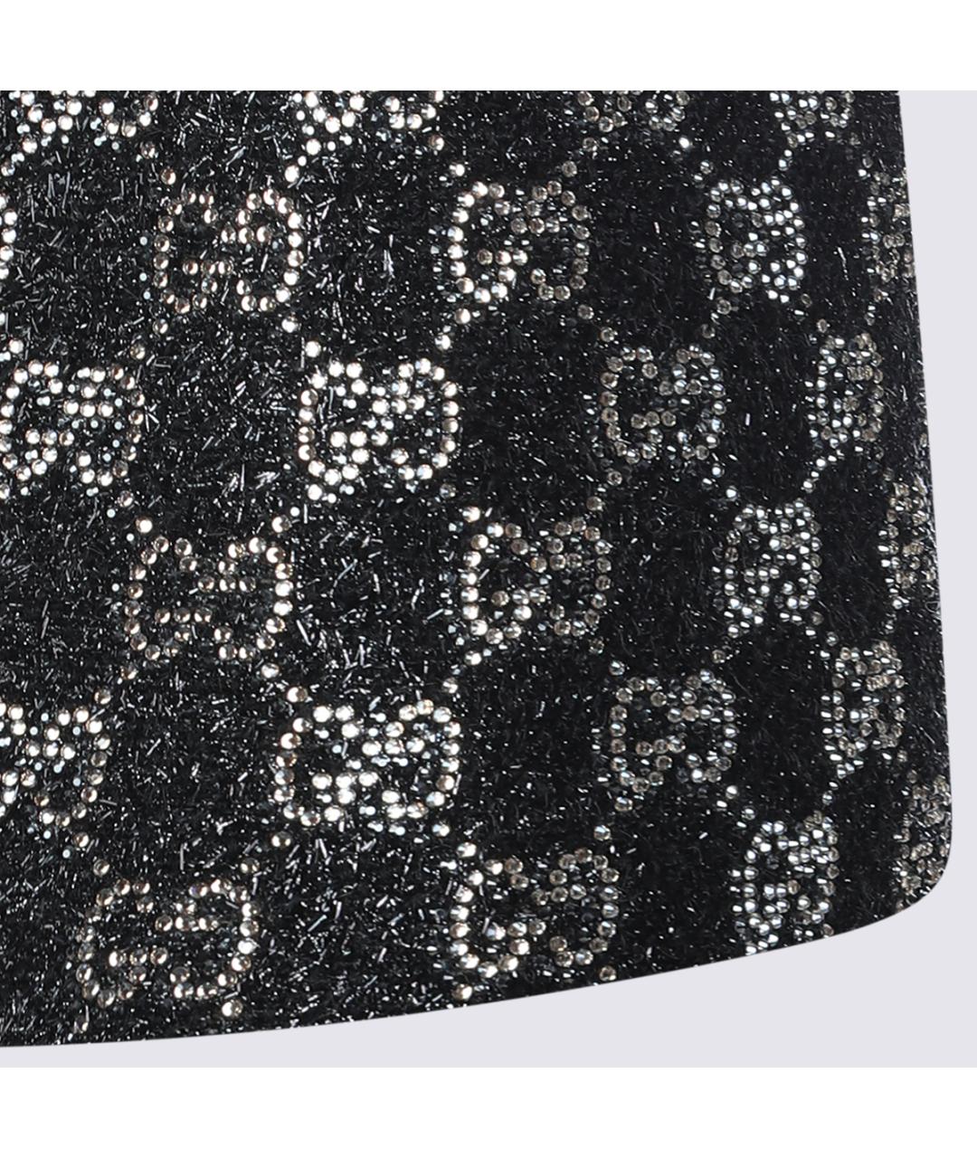 GUCCI Черные вискозные шорты, фото 4