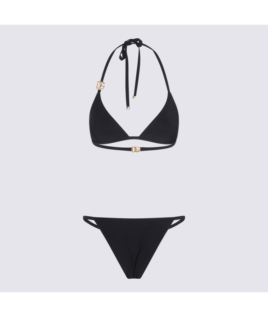 DOLCE&GABBANA Черный купальник, фото 2