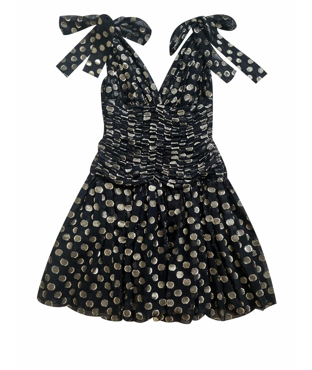 DOLCE&GABBANA Мульти шелковое повседневное платье, фото 1