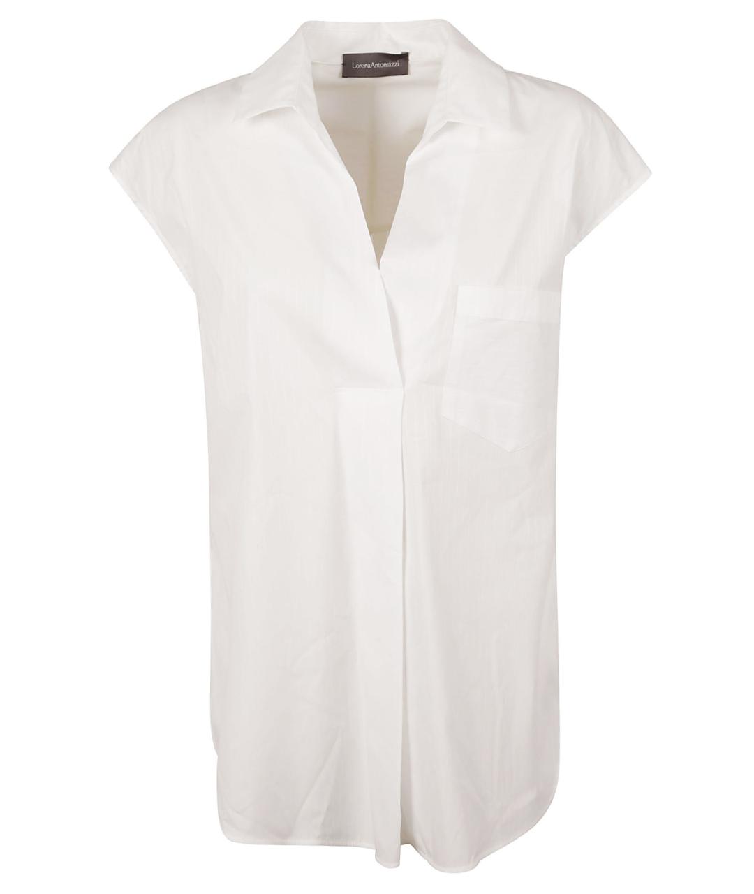 LORENA ANTONIAZZI Бежевая хлопковая рубашка, фото 1