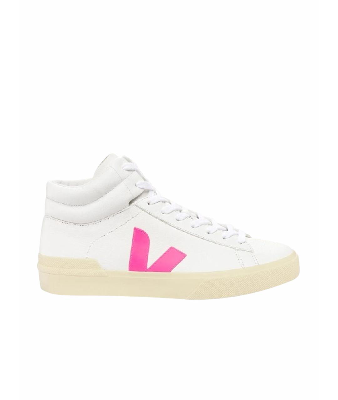 VEJA Белые кожаные кроссовки, фото 1