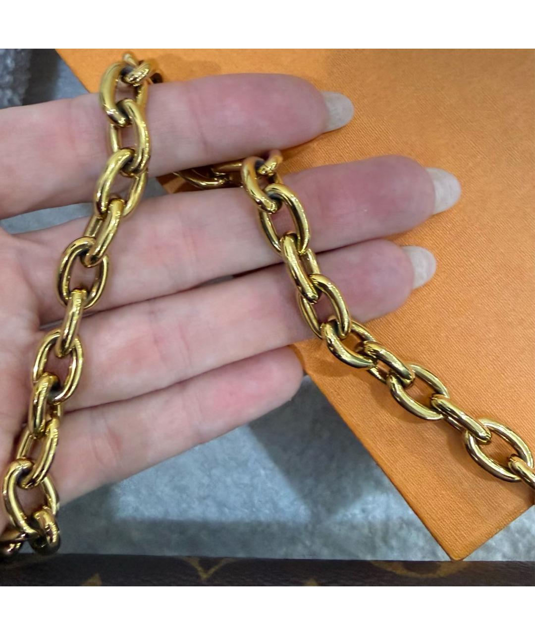 LOUIS VUITTON Коричневая сумка через плечо, фото 6