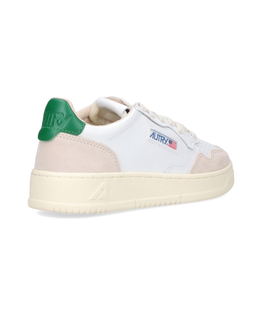 AUTRY Белые кожаные кеды, фото 4