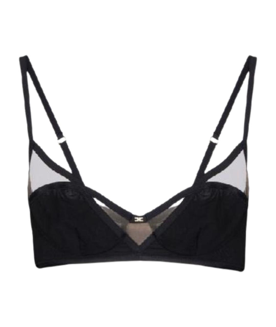 ELISABETTA FRANCHI Черный вискозный корсет, фото 1