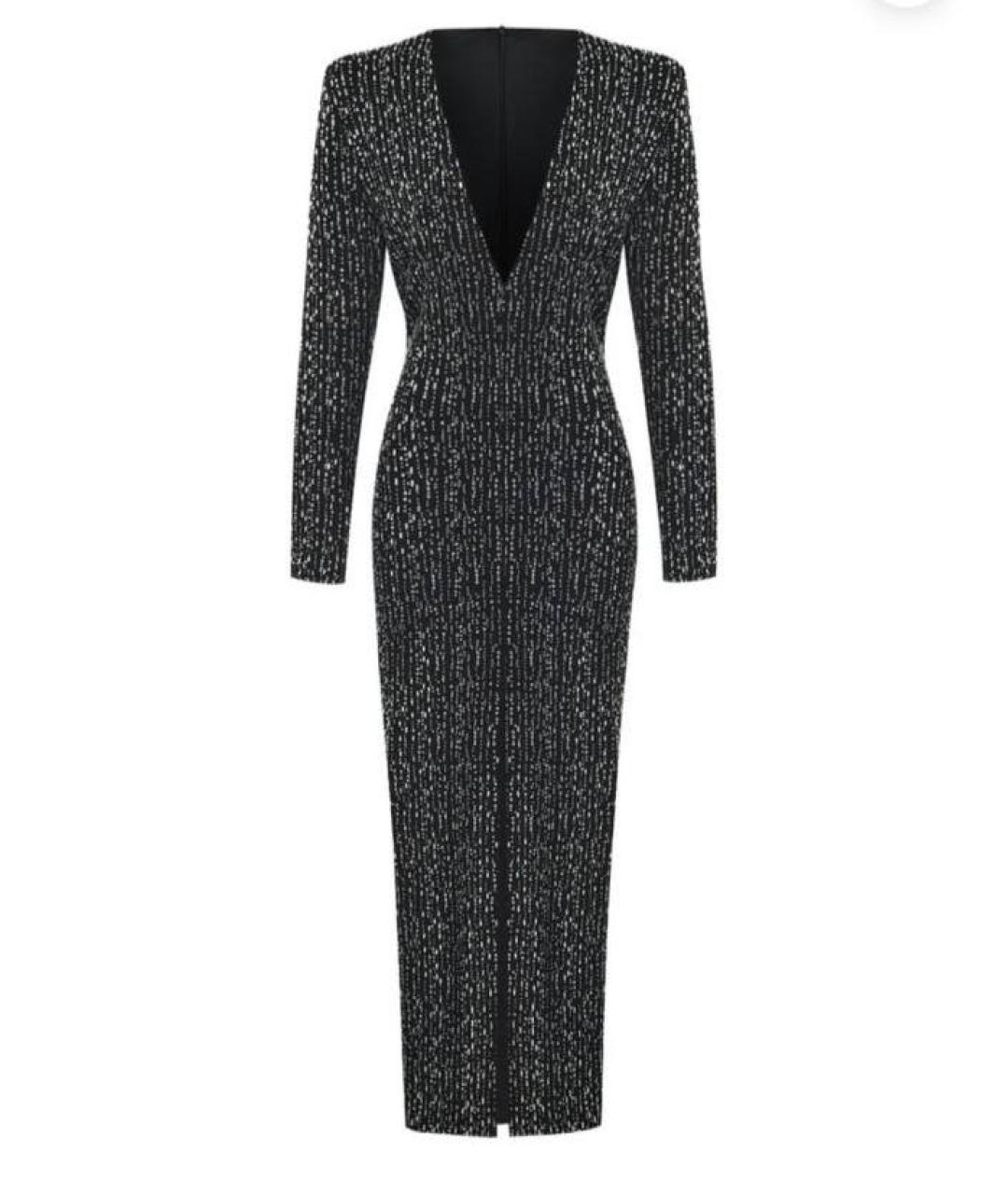 RASARIO Черное полиэстеровое вечернее платье, фото 6