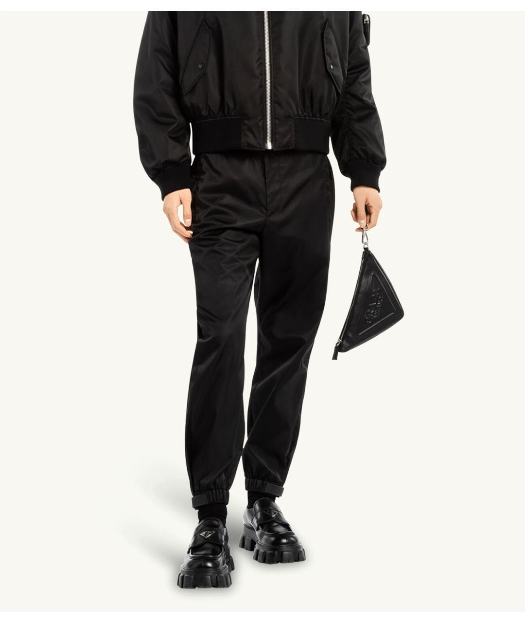 PRADA Черная кожаная сумка с короткими ручками, фото 8