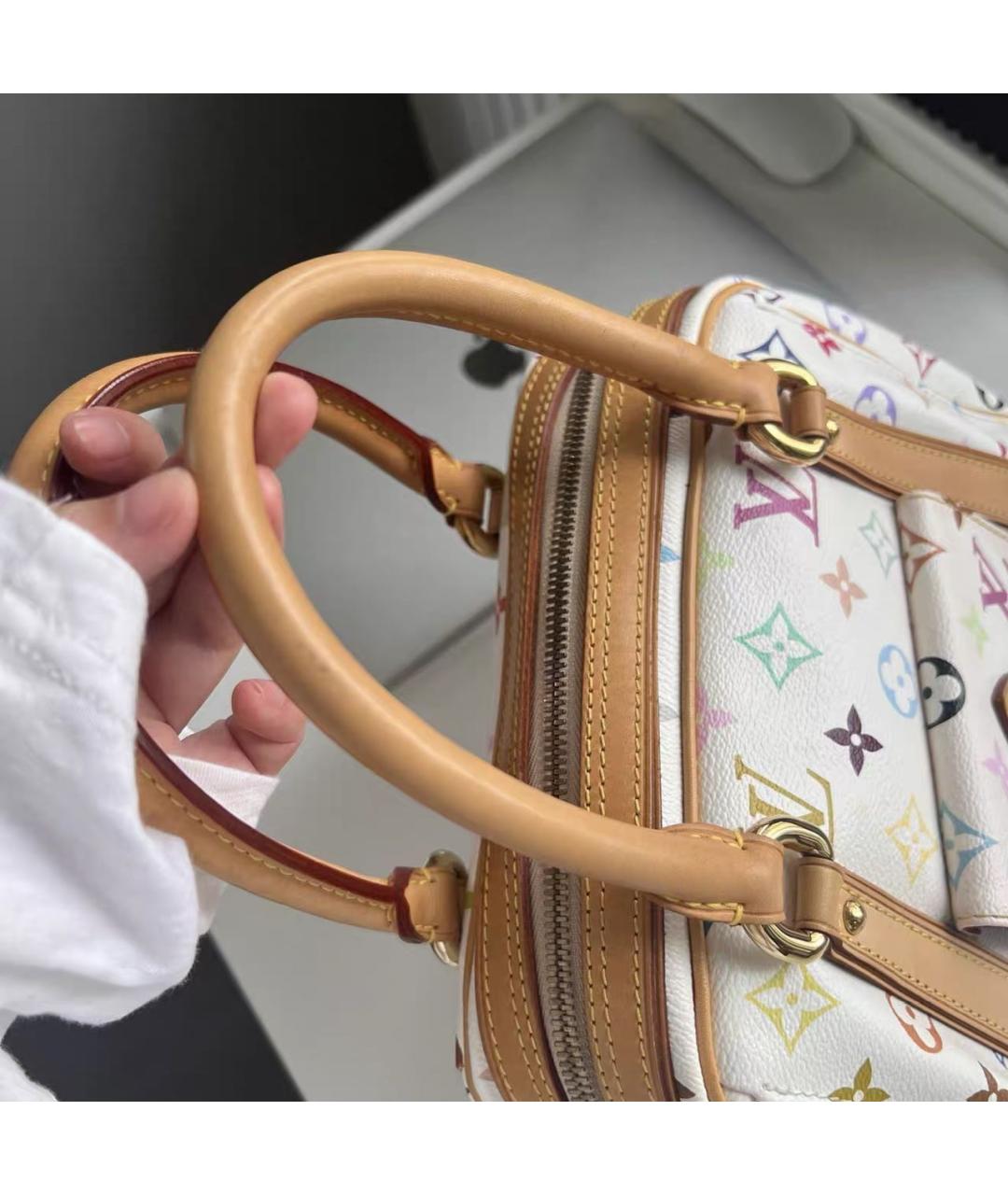 LOUIS VUITTON Мульти кожаная сумка с короткими ручками, фото 7