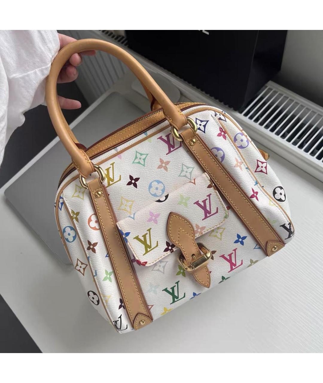 LOUIS VUITTON Мульти кожаная сумка с короткими ручками, фото 9