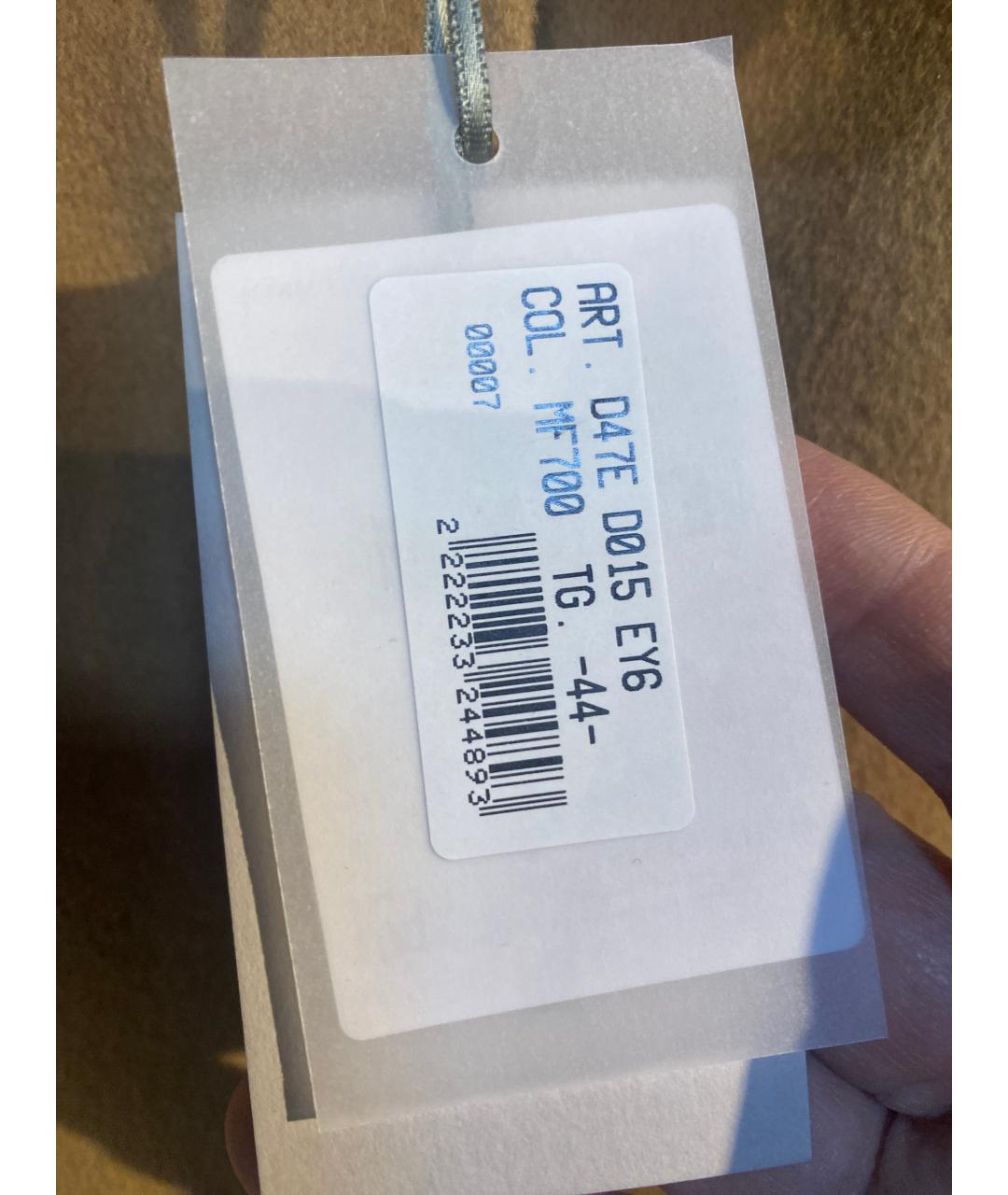 ERMANNO FIRENZE Бежевое шерстяное пальто, фото 4